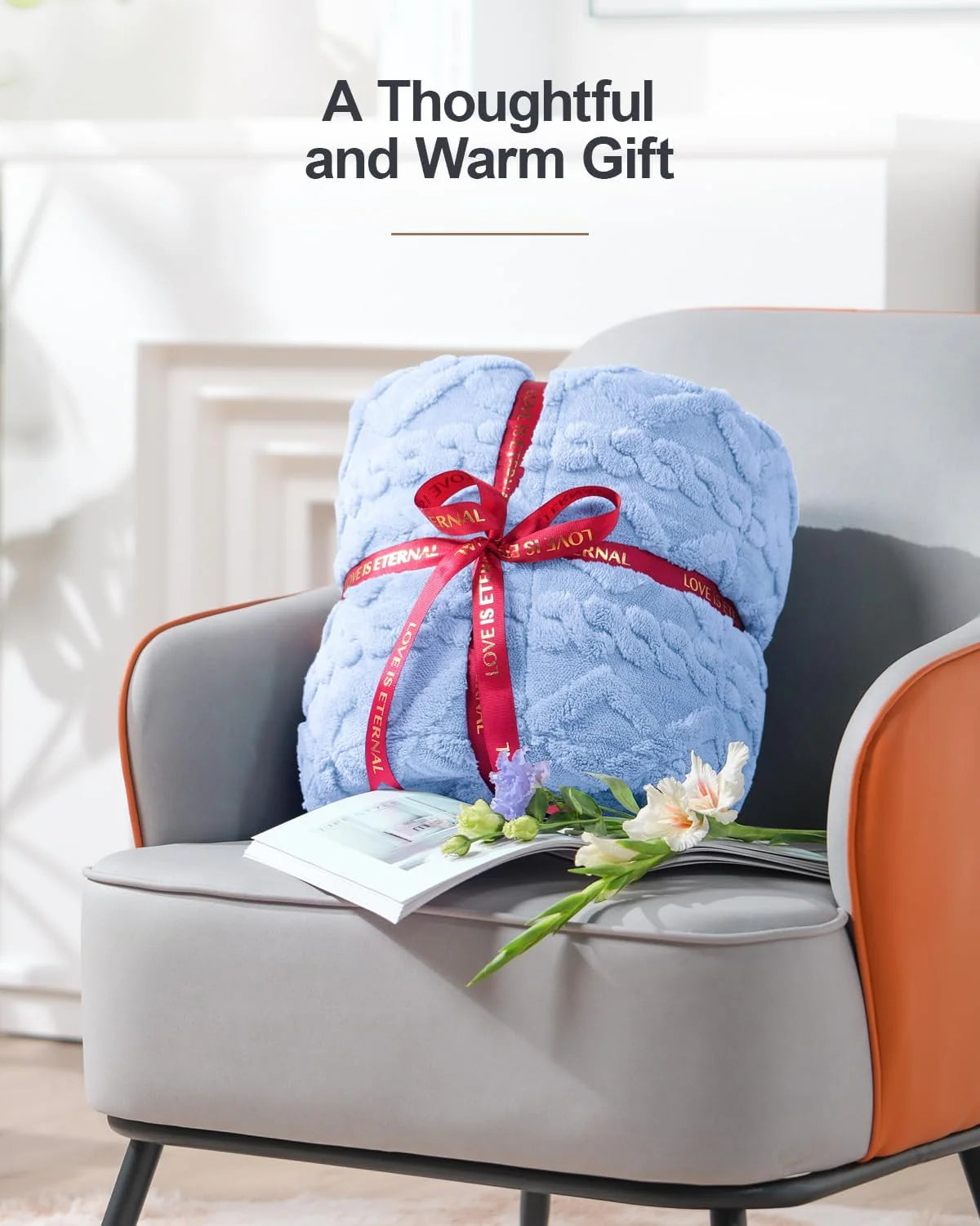 Sherpa Fleece Weighted Blanket 15 lbs 60"x 80"