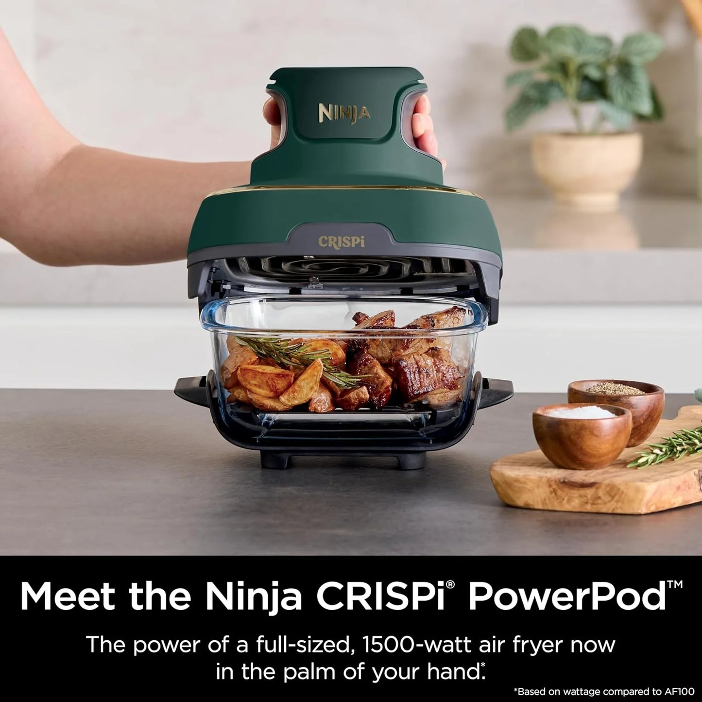 Crispi Air Fryer Microwave Freezer & Dishwasher Safe