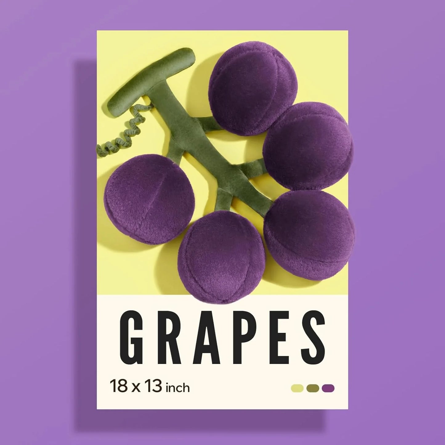 Fruit Shaped Pillows Series Grapefruit Shaped Throw Pillow