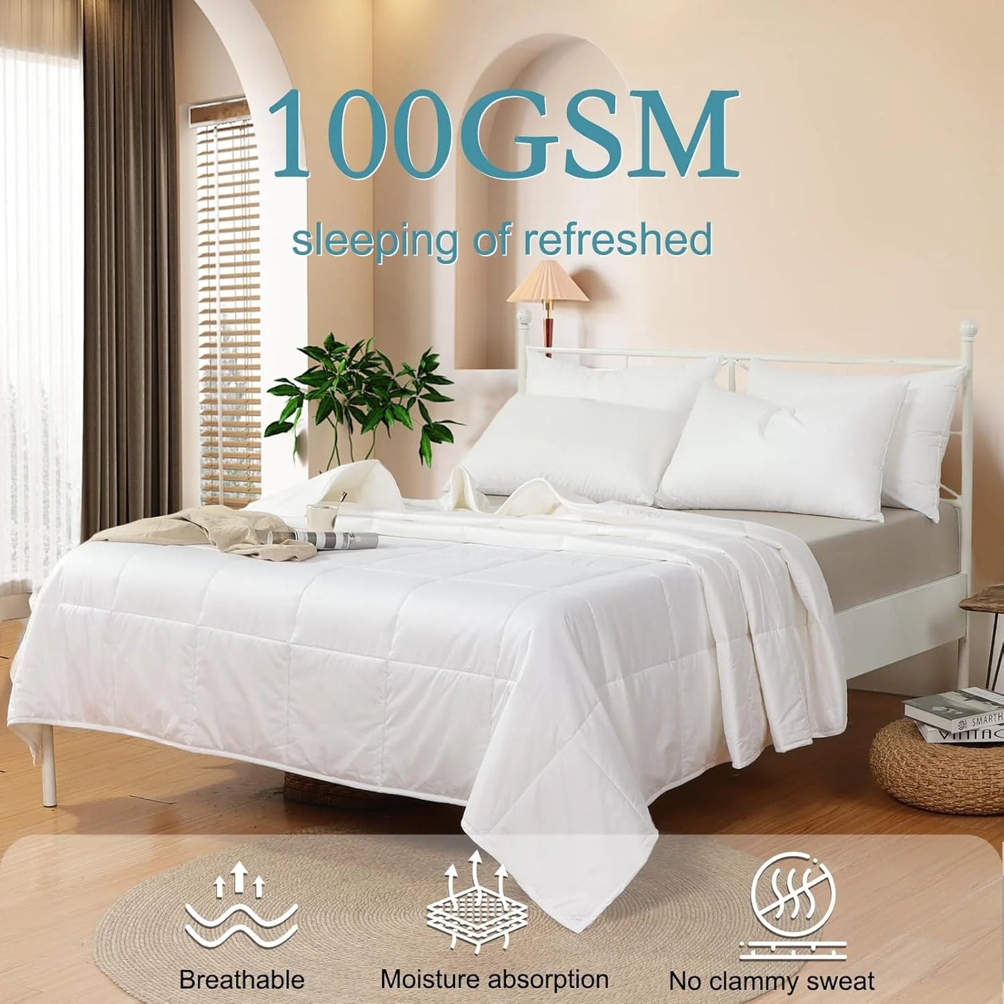 Breathable Thin Comforter Duvet Insert