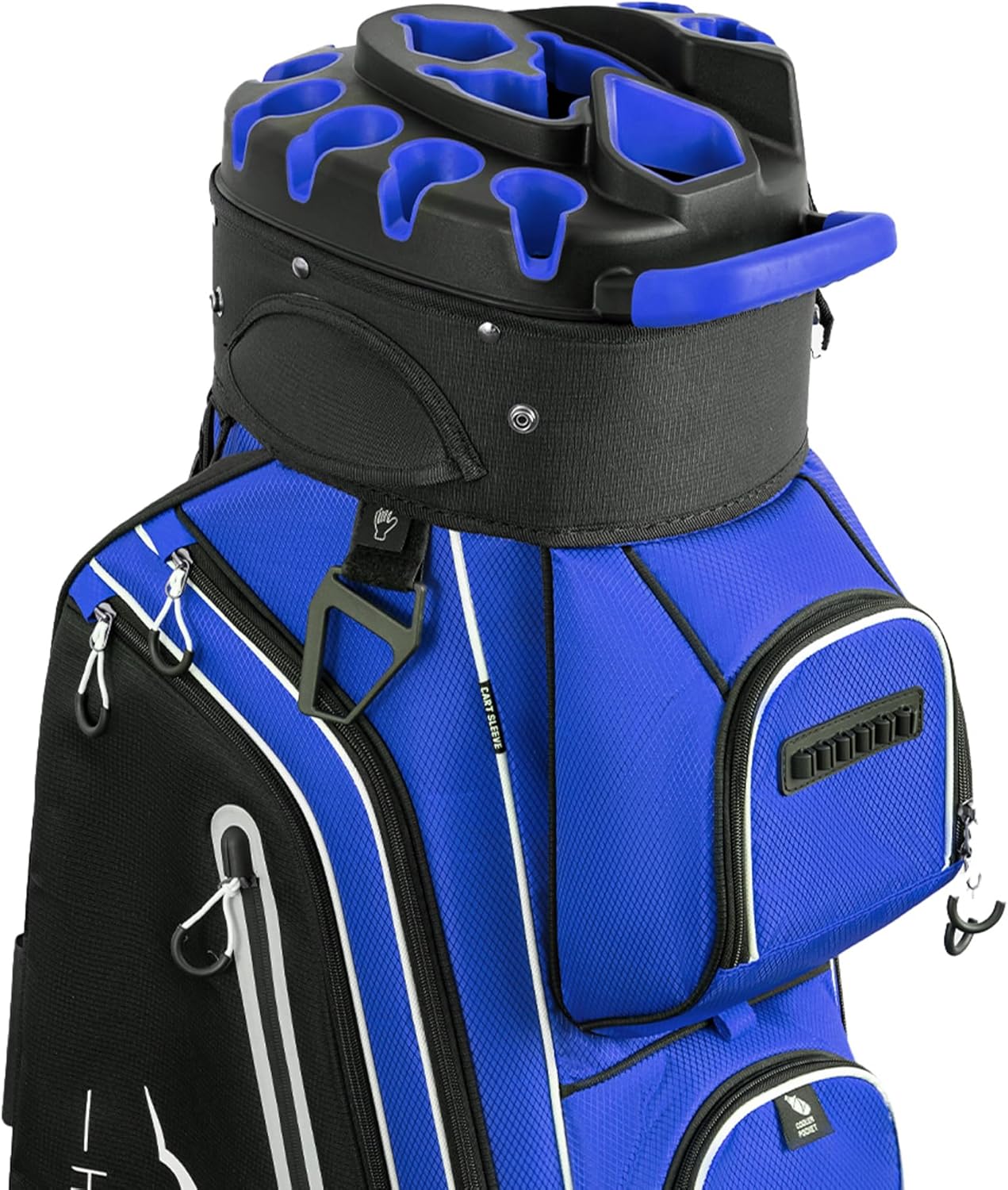 14-Way Golf Cart Bag Pro with Full Length Divider Top, Golf Bag for Men