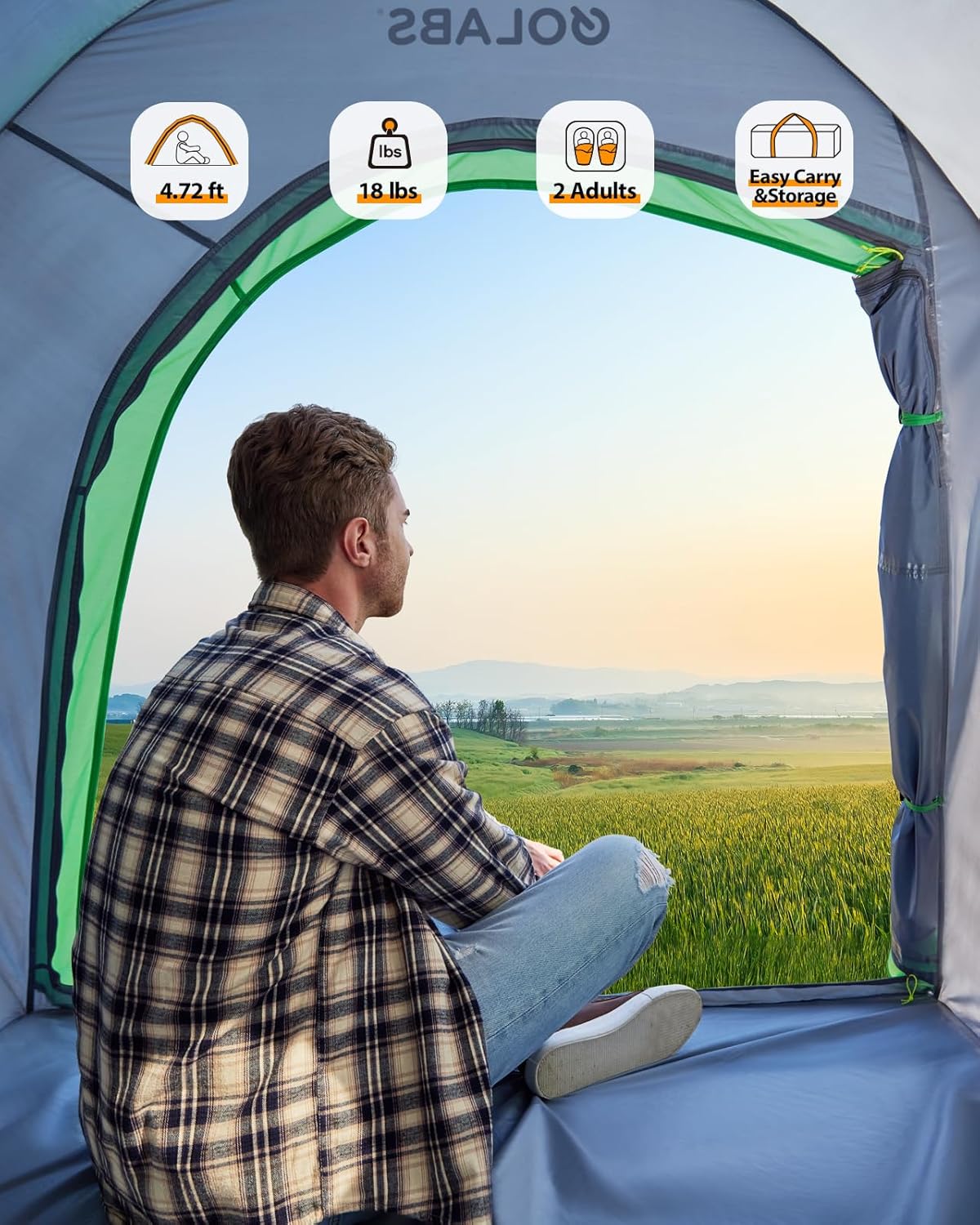 Truck Portable Bed Tent with Extra Rain Cover for Camping and Outdoor Activities