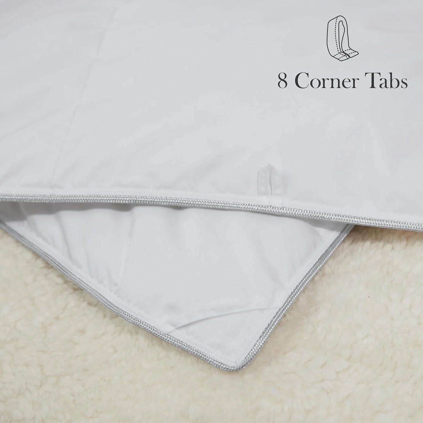 Premium Down Comforter 3D Baffle Box Design