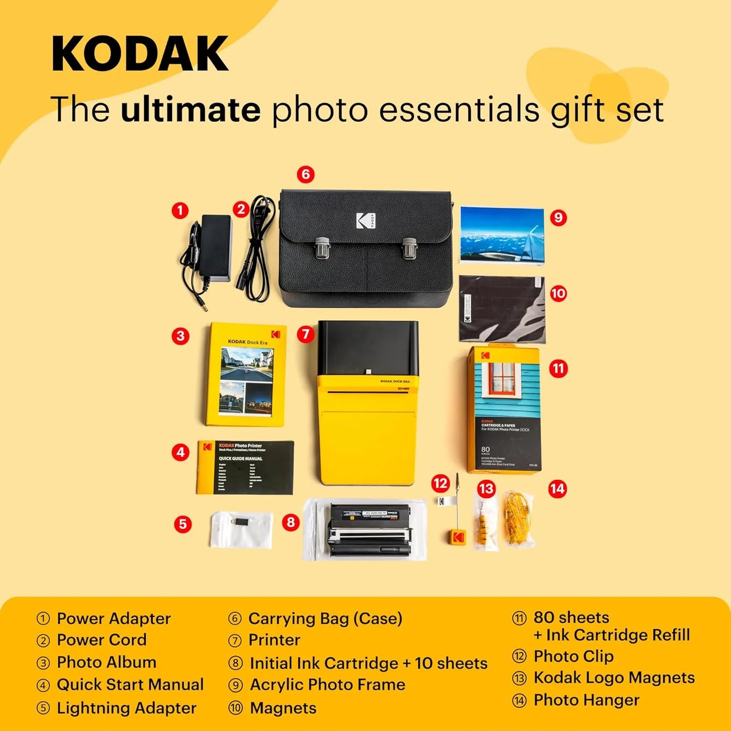 KODAK Dock ERA Plus 4PASS Instant Photo Printer (4x6)