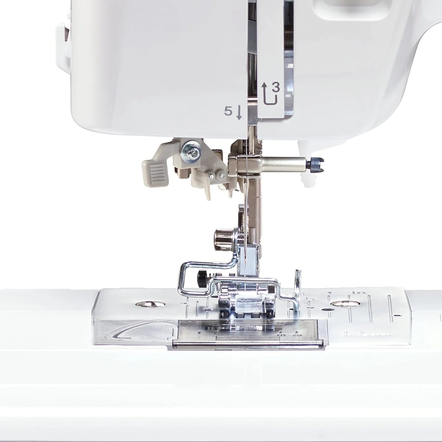 Sewing Machine, Strong & Tough, 37 Built-in Stitches, Free Arm Option, 6 Included Feet