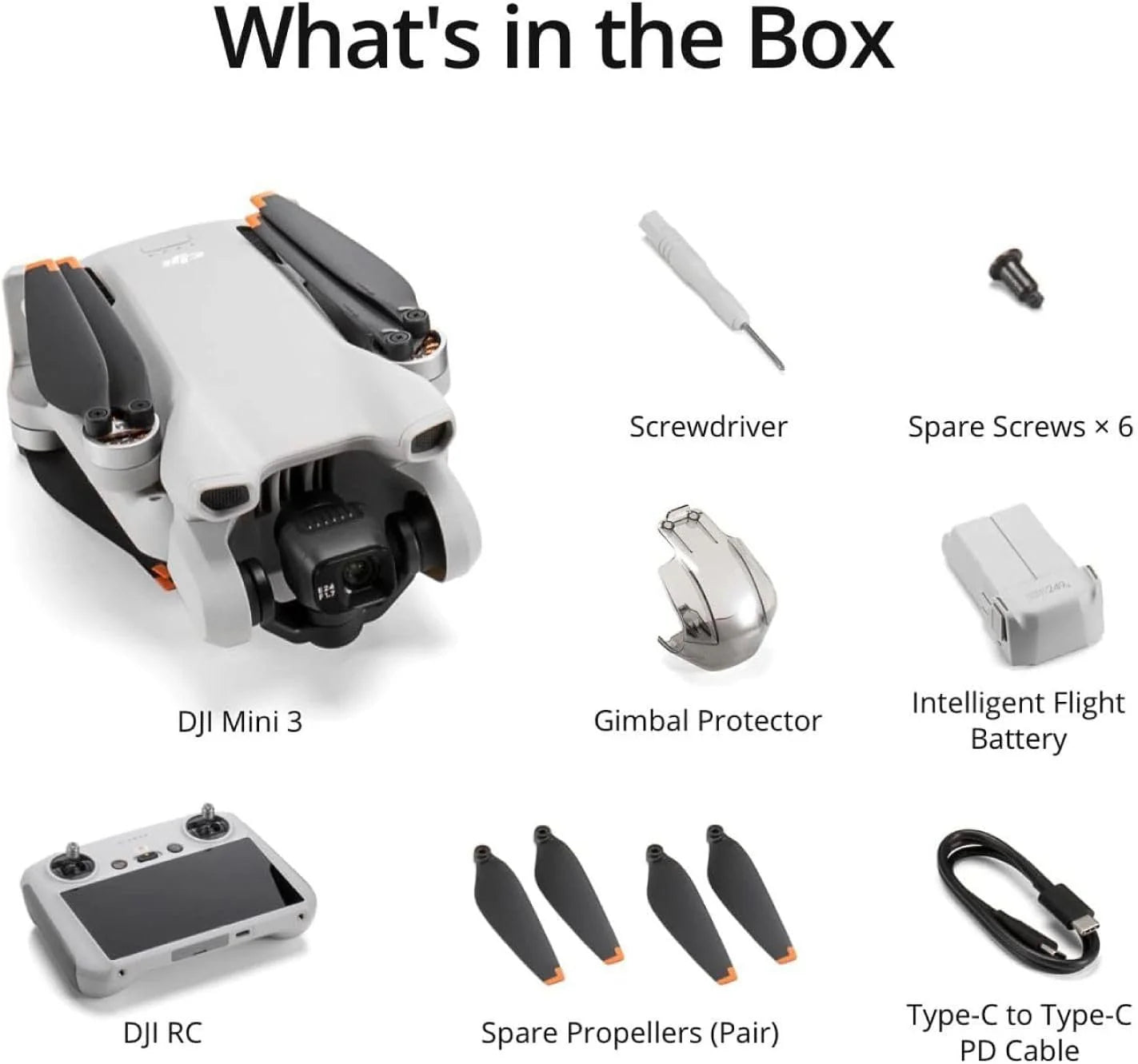 DJI Mini 3, Drones with Camera for Adults 4K, 38-min Flight Time, up to 32800ft (10km) Video Transmission, True Vertical Shooting, GPS Auto Return Integrated, Mini Drone with Camera for Beginners