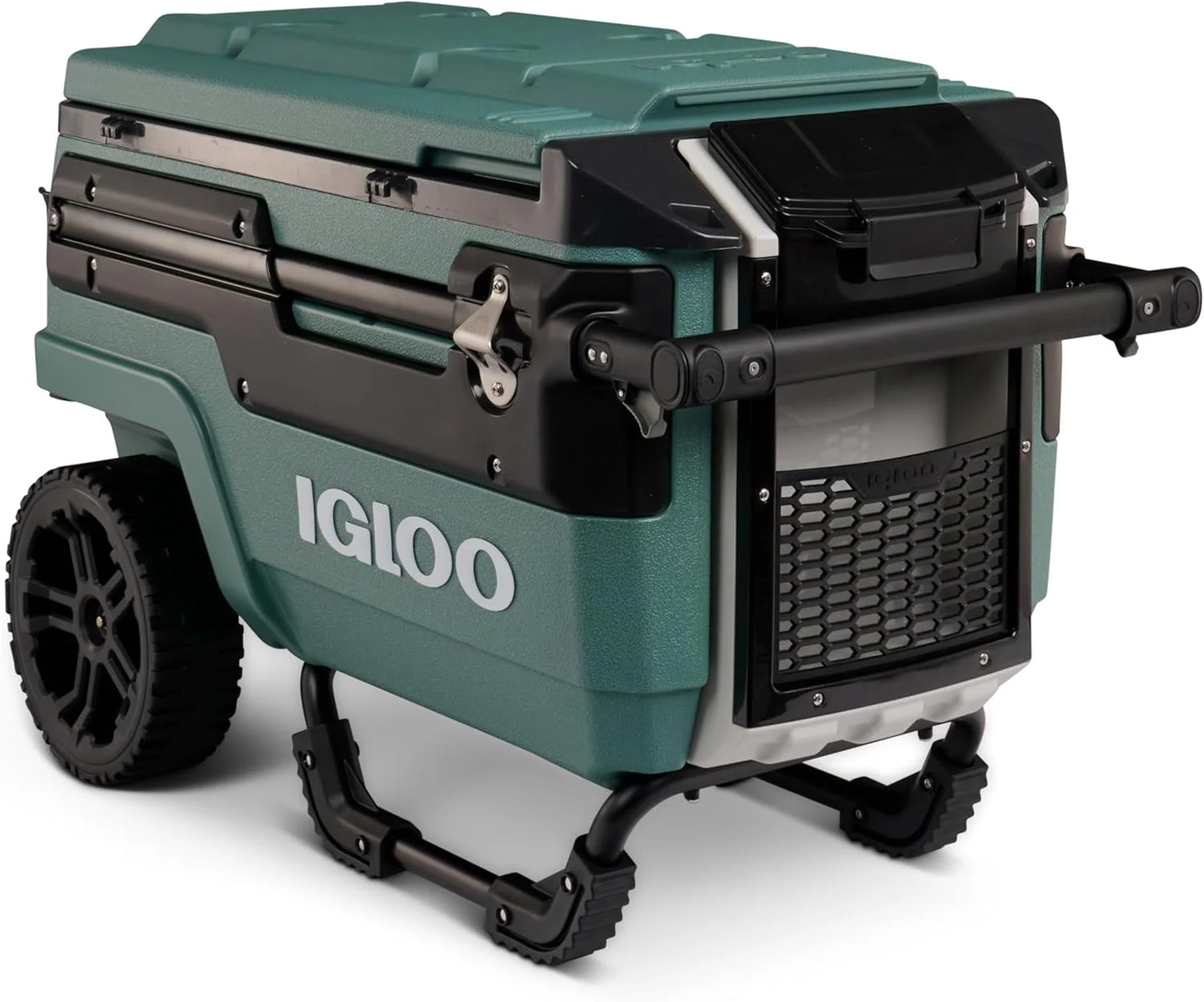 70Qt Wheeled Cooler, Insulated Hard Shell Ice Chest