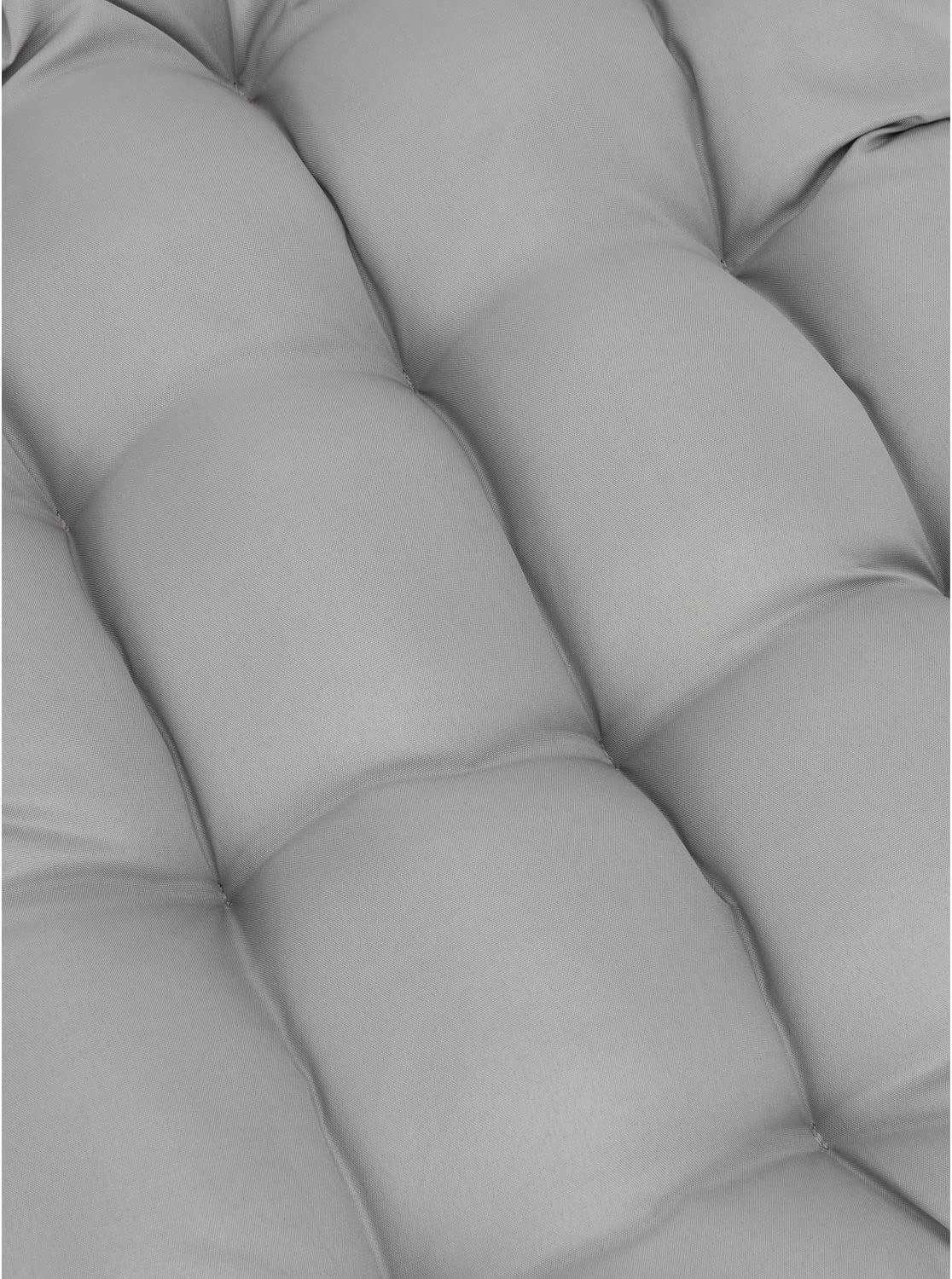 Yechen Indoor Outdoor Egg Hanging Chair with Stand, Patio Wicker Swing Egg Chair Indoor Swinging Chair Outdoor Hammock Egg Chair 350lbs Capacity for Patio Bedroom Balcony, Charcoal Grey (EG-001)