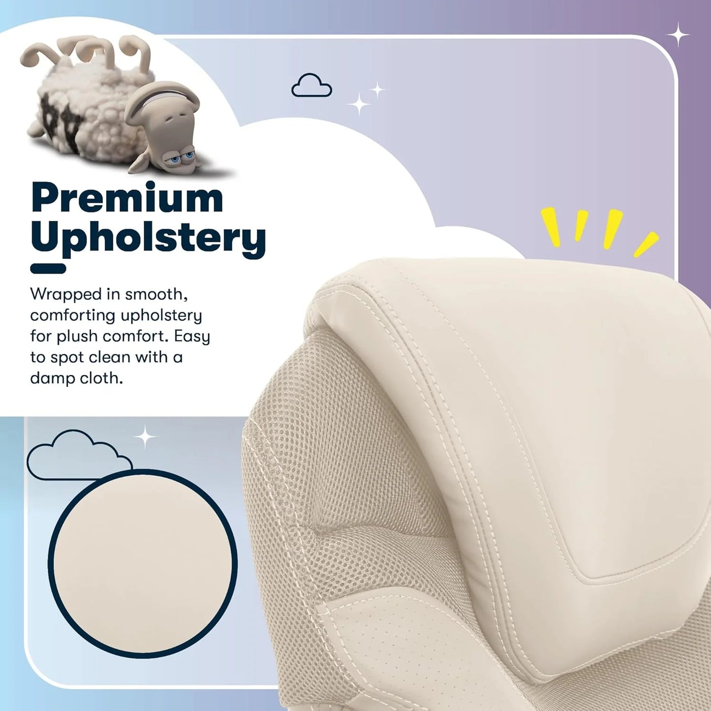 Executive office chair, ergonomic computer desk and chair