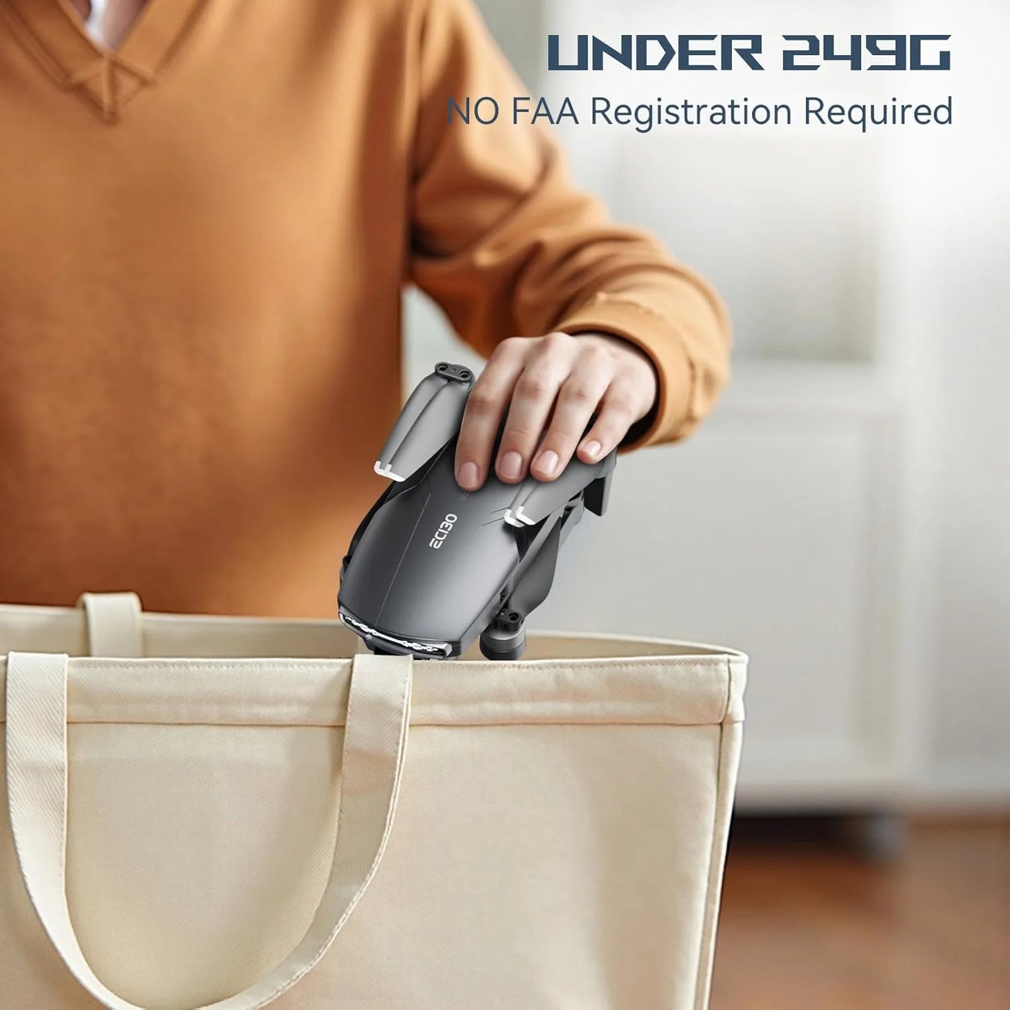 Adult Brushless Motor Drone with Camera, 4K UHD Long Range FPV Video