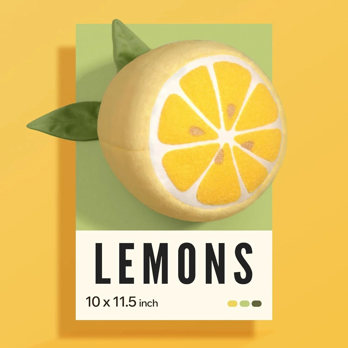 Fruit Shaped Pillows Series Grapefruit Shaped Throw Pillow