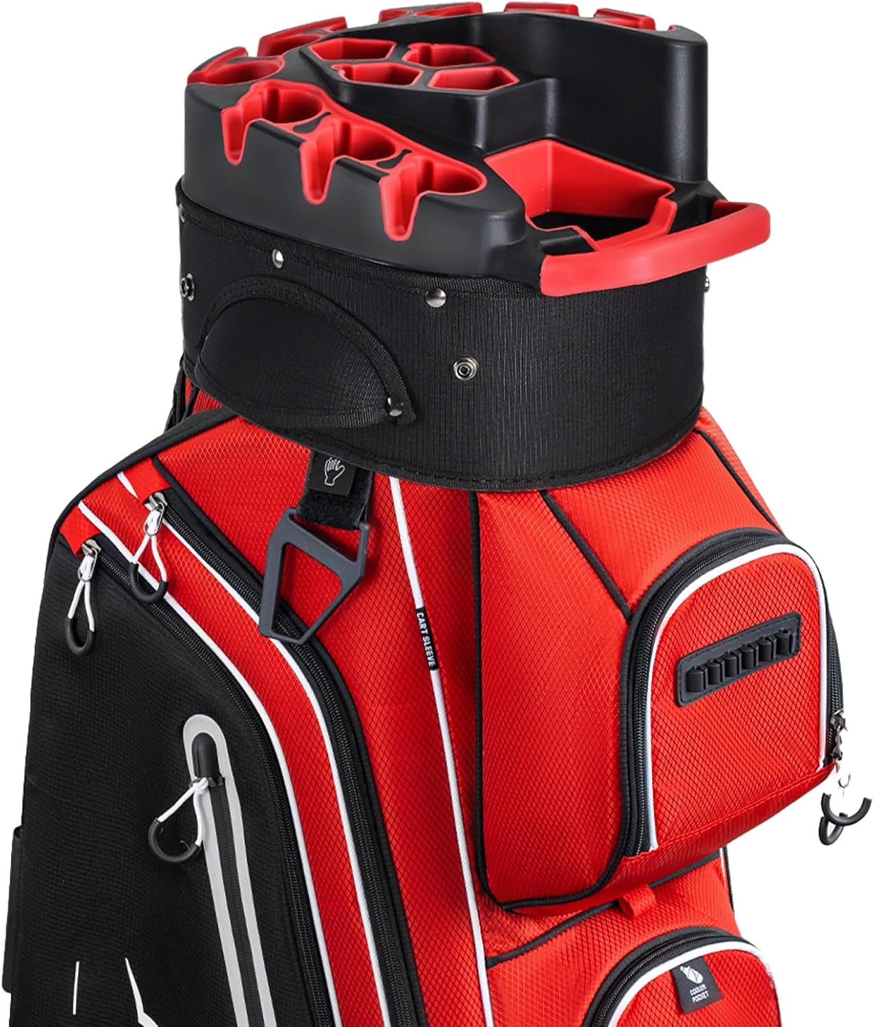 14-Way Golf Cart Bag Pro with Full Length Divider Top, Golf Bag for Men