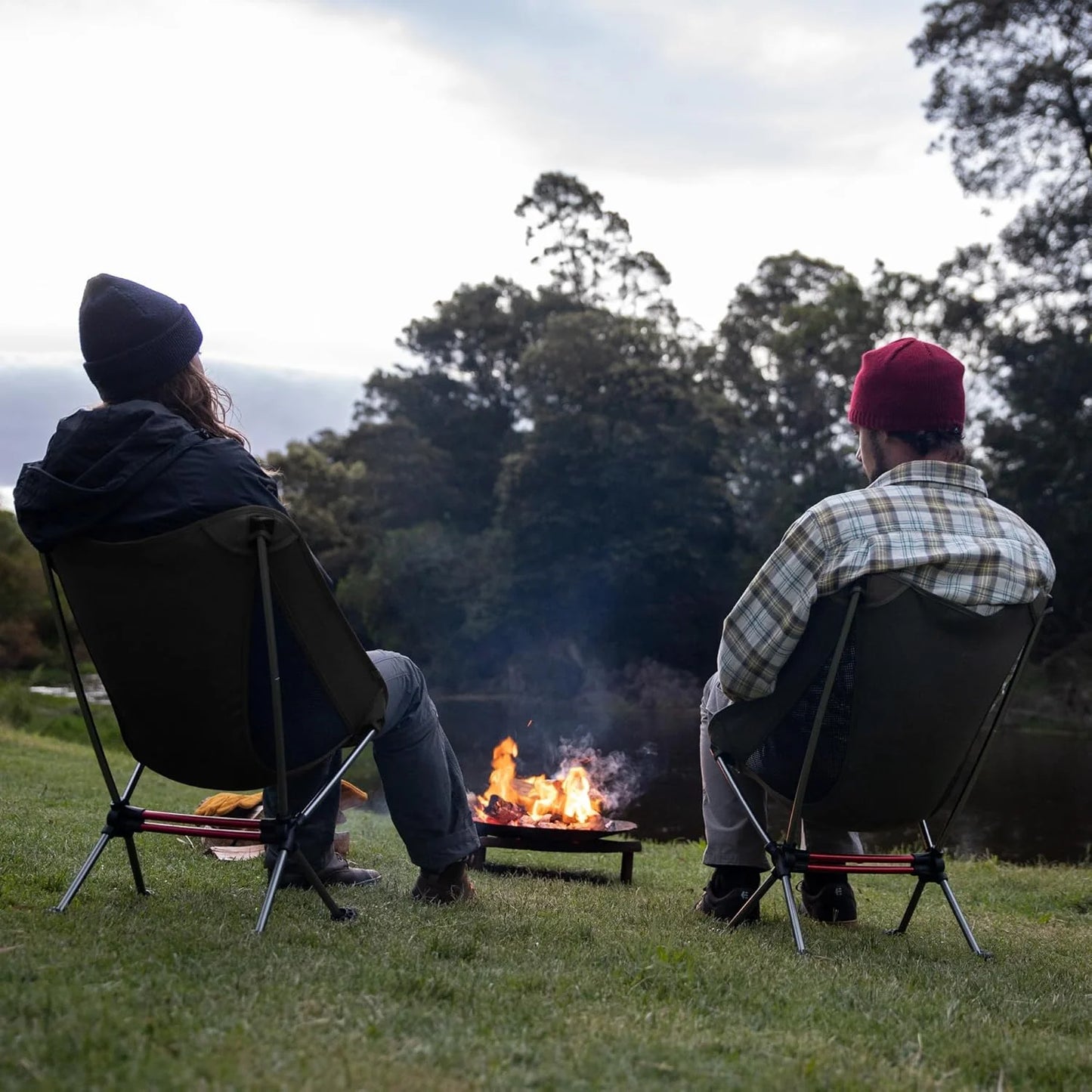 Ultralight Camping Chair 2.12 lbs Portable Backpacking Chair Folding Hiking Chair