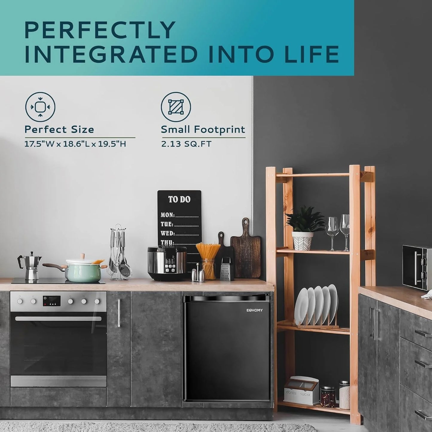 Upright freezer, 3.0Cubic Feet, Single Door Compact Mini Freezer with Reversible Door Small freezer for Home/Dorms/Apartment/Office