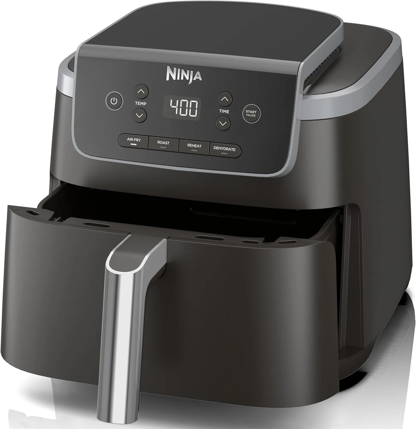 Ninja Air Fryer Pro XL 6-in-1 with 6.5 QT Capacity, Max Crisp, Air Fry, Air Roast, Bake, Reheat, Dehydrate, Max Crisp Technology with 450F, Nonstick Basket & Crisper Plate
