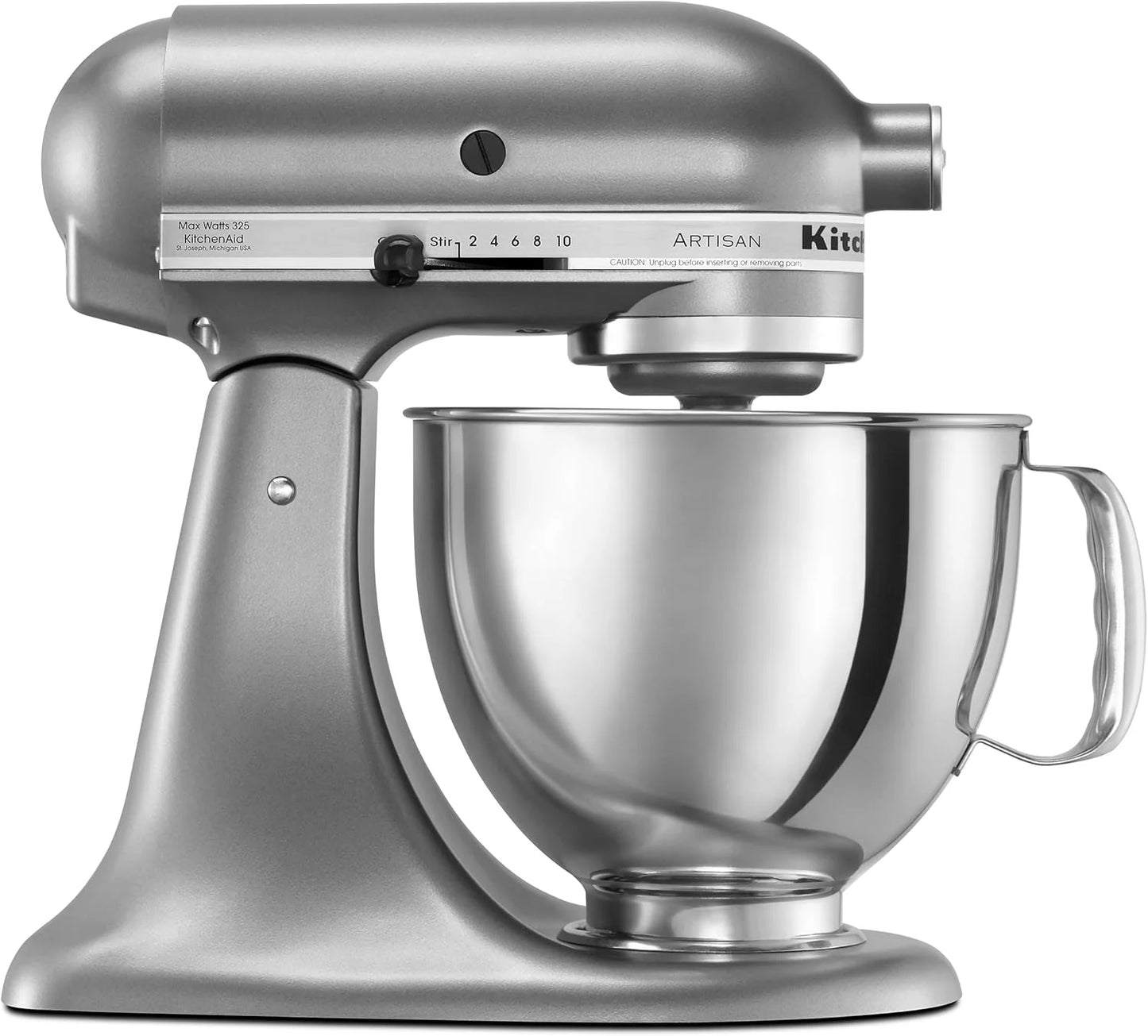 KitchenAid Artisan 5-Quart Tilt-Head Stand Mixer with Pour Flap