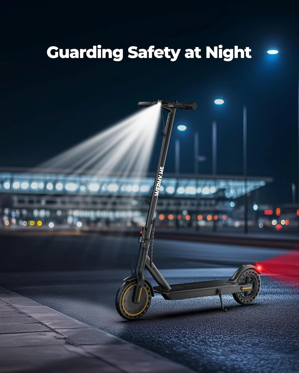 Electric Scooter, 350W/500W Motor, Top Speed 19/22 mph, Max 16/23/28Miles Ranges, Foldable E Scooter for Adults