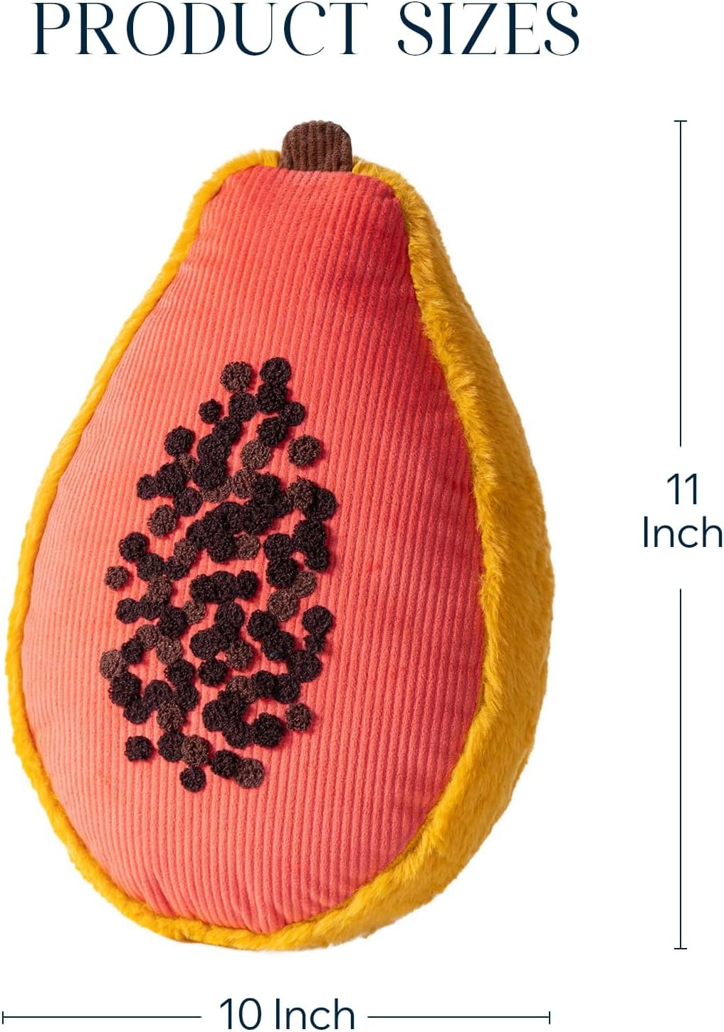 Fruit Shaped Pillows Series Grapefruit Shaped Throw Pillow