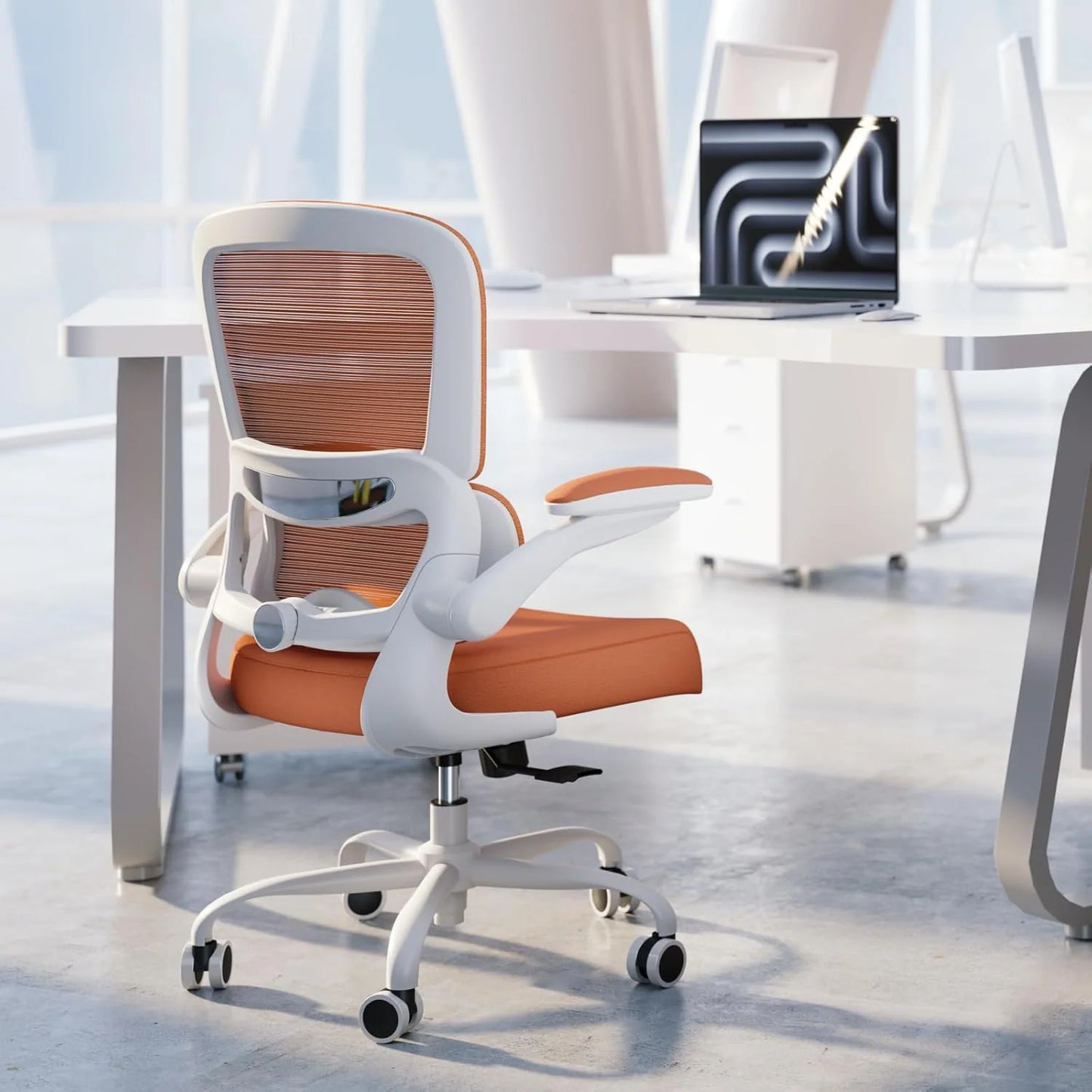 TRALT Office Chair Ergonomic Desk Chair 330 lbs Home Mesh Gaming Chair with Wheels