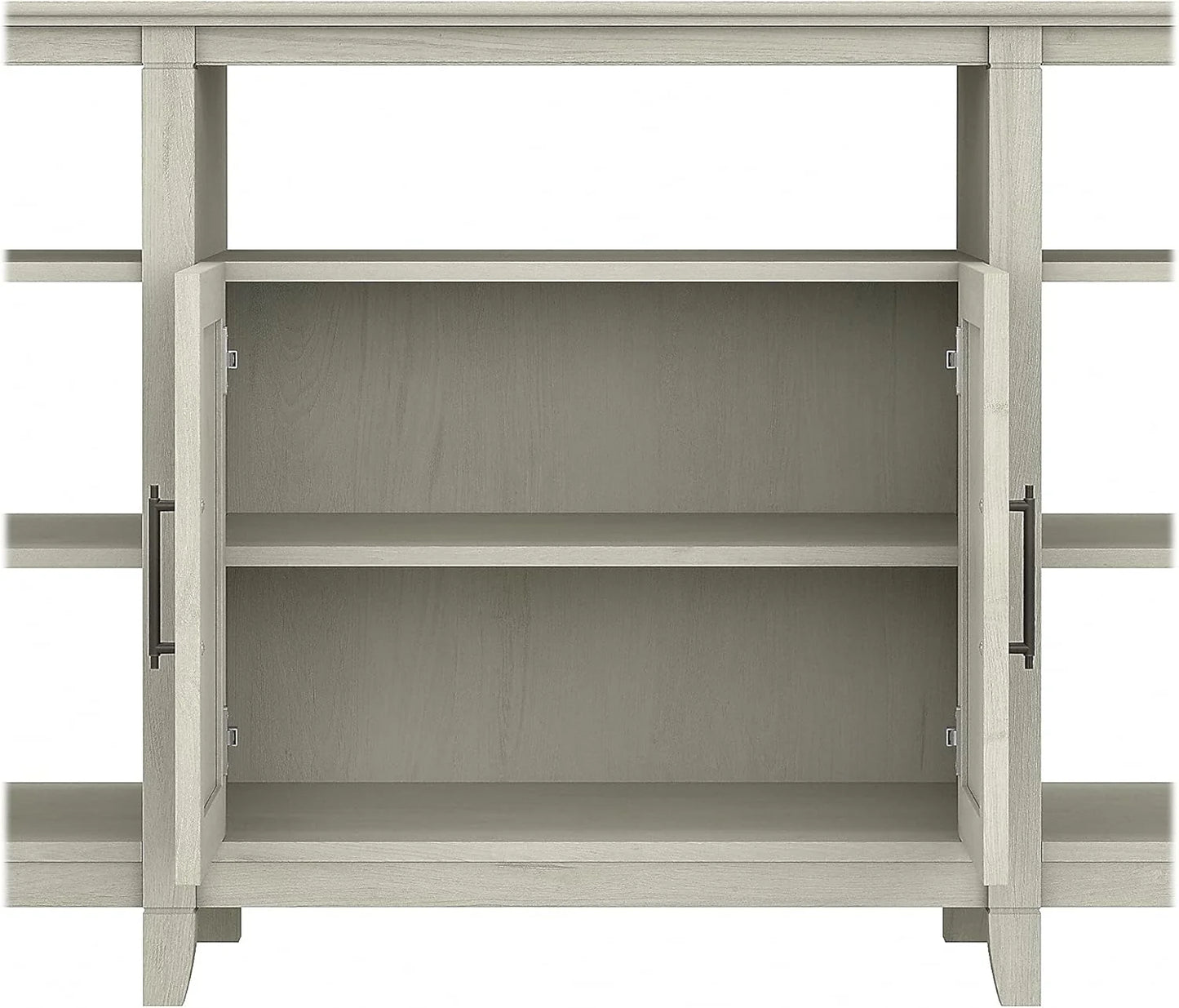 Key West Tall TV Stand for 65 Inch TV in Pure White Oak