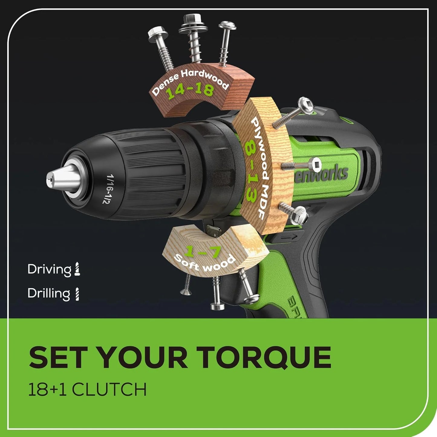 24V Brushless Cordless Drill and Impact Driver,Power Tool Combo Kit Included 1/2”Drill & 1/4”Hex Impact Driver and (2) Batteries, Fast Charger, 2 pcs Drill Bit Set & Bag