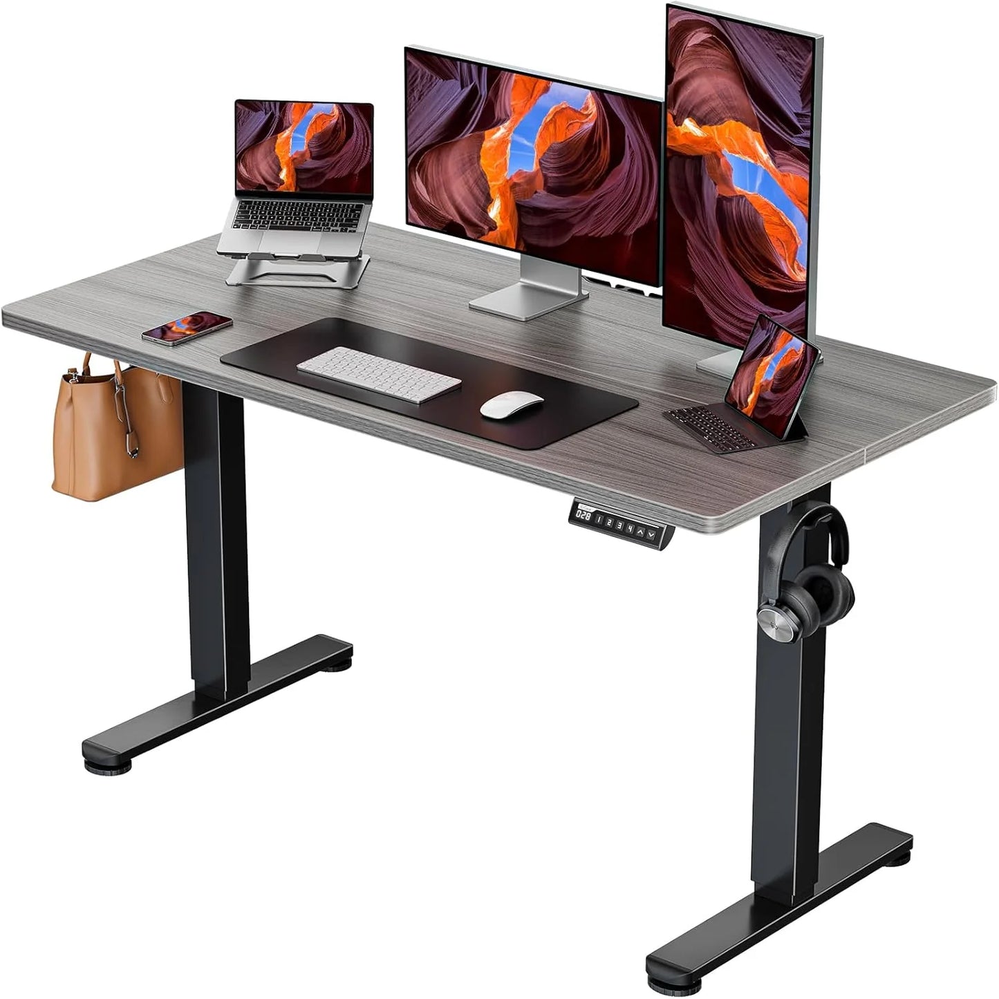 Height Adjustable Electric Standing Desk 47.2 x 23.6 Inches