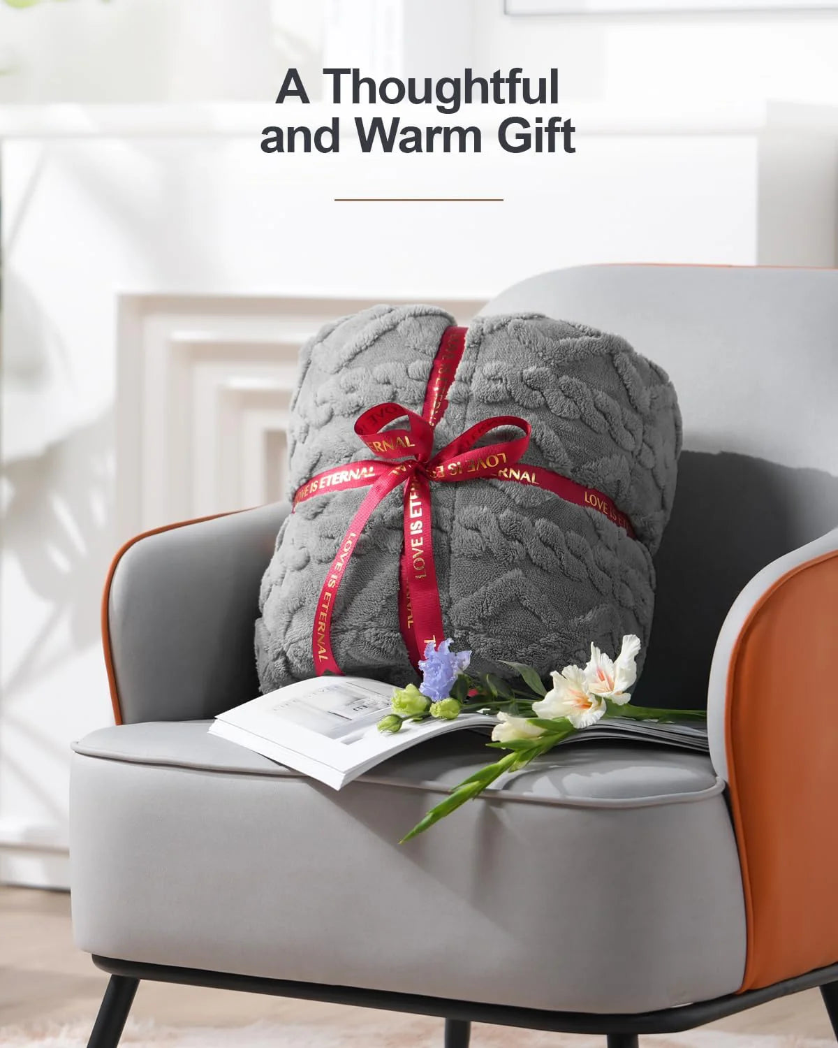 Sherpa Fleece Weighted Blanket 15 lbs 60"x 80"