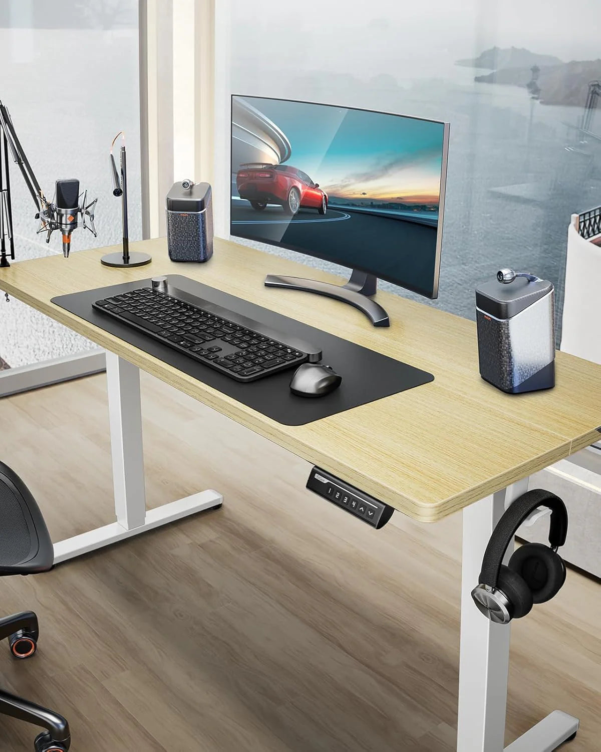 Height Adjustable Electric Standing Desk 47.2 x 23.6 Inches