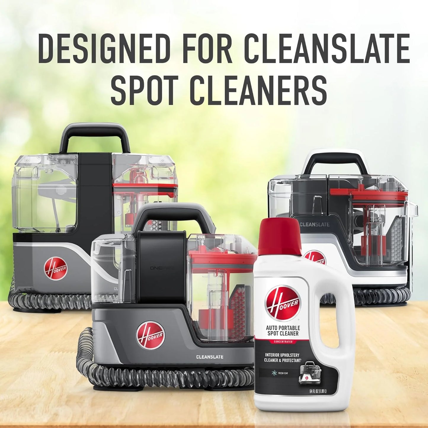 Hoover CleanSlate Plus Portable Carpet & Upholstery Spot Cleaner with Powerful Suction and Multiple Tools
