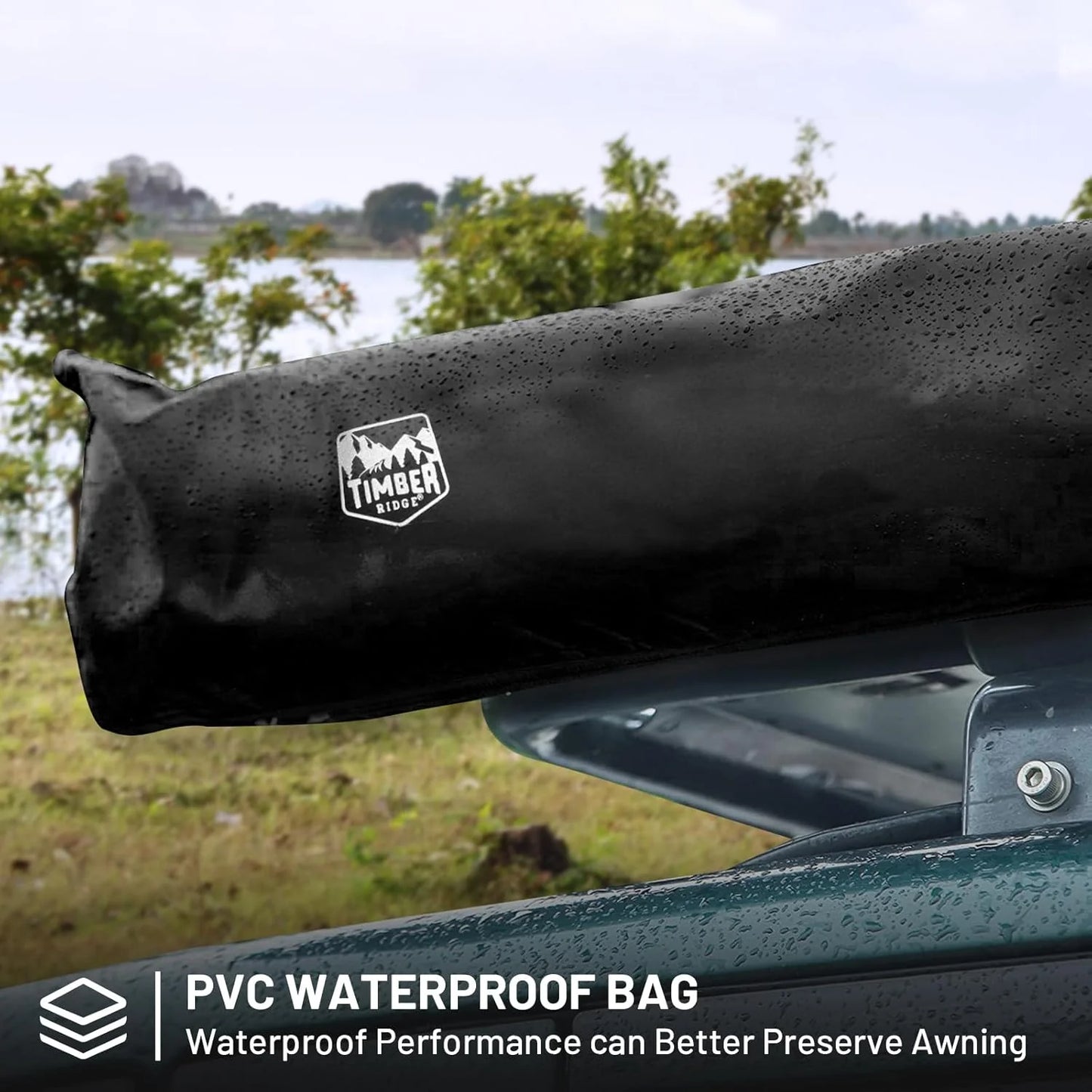 8.2 x 6.5 ft. Waterproof Car Awning for Campers and Trucks