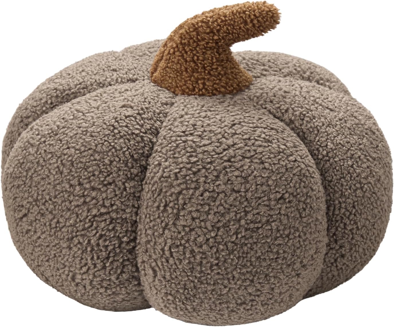 Teddy Fleece Pumpkin Throw Pillows