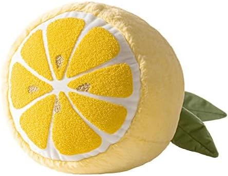 Fruit Shaped Pillows Series Grapefruit Shaped Throw Pillow