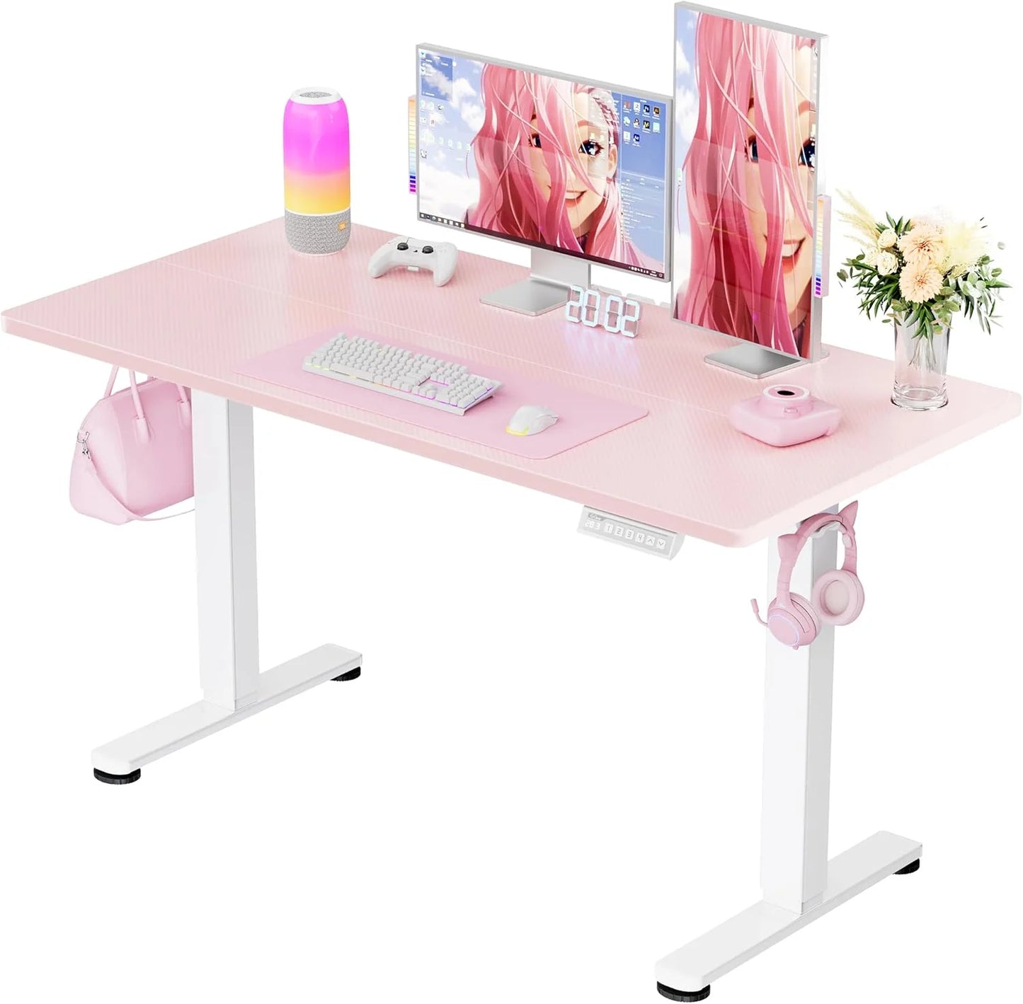 Height Adjustable Electric Standing Desk 47.2 x 23.6 Inches