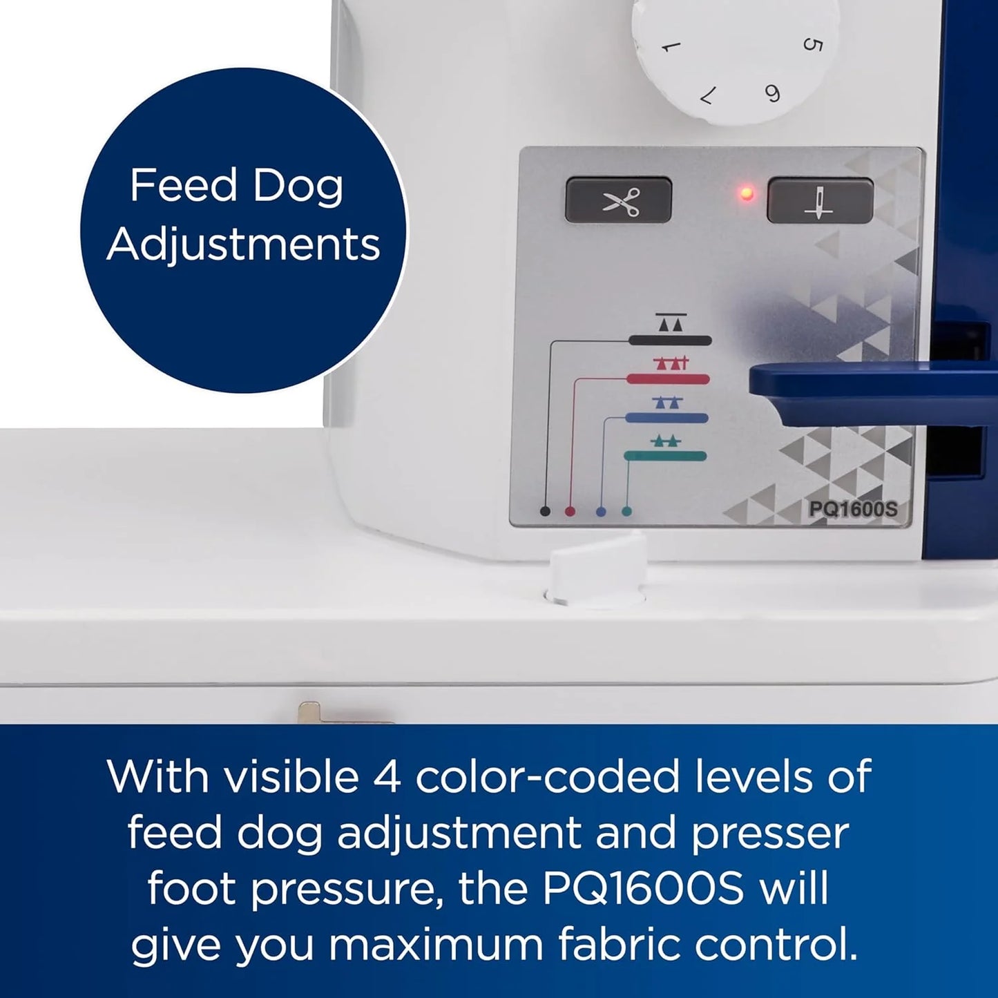 Brother PQ1600S High-Speed Straight Stitch Sewing & Quilting Machine