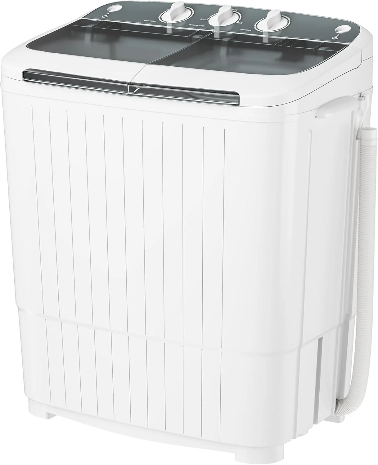 INTERGREAT Portable Washing Machine 16 lb Twin Tub Washing Machine