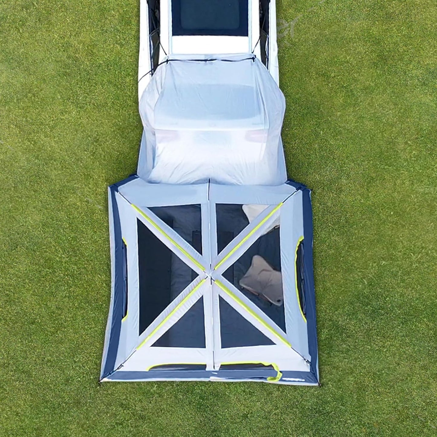 SUV Tent for Camping, 6-Person SUV Tailgate Tent - Easy Set Up with Rainfly, 10'x9'x78in(H)