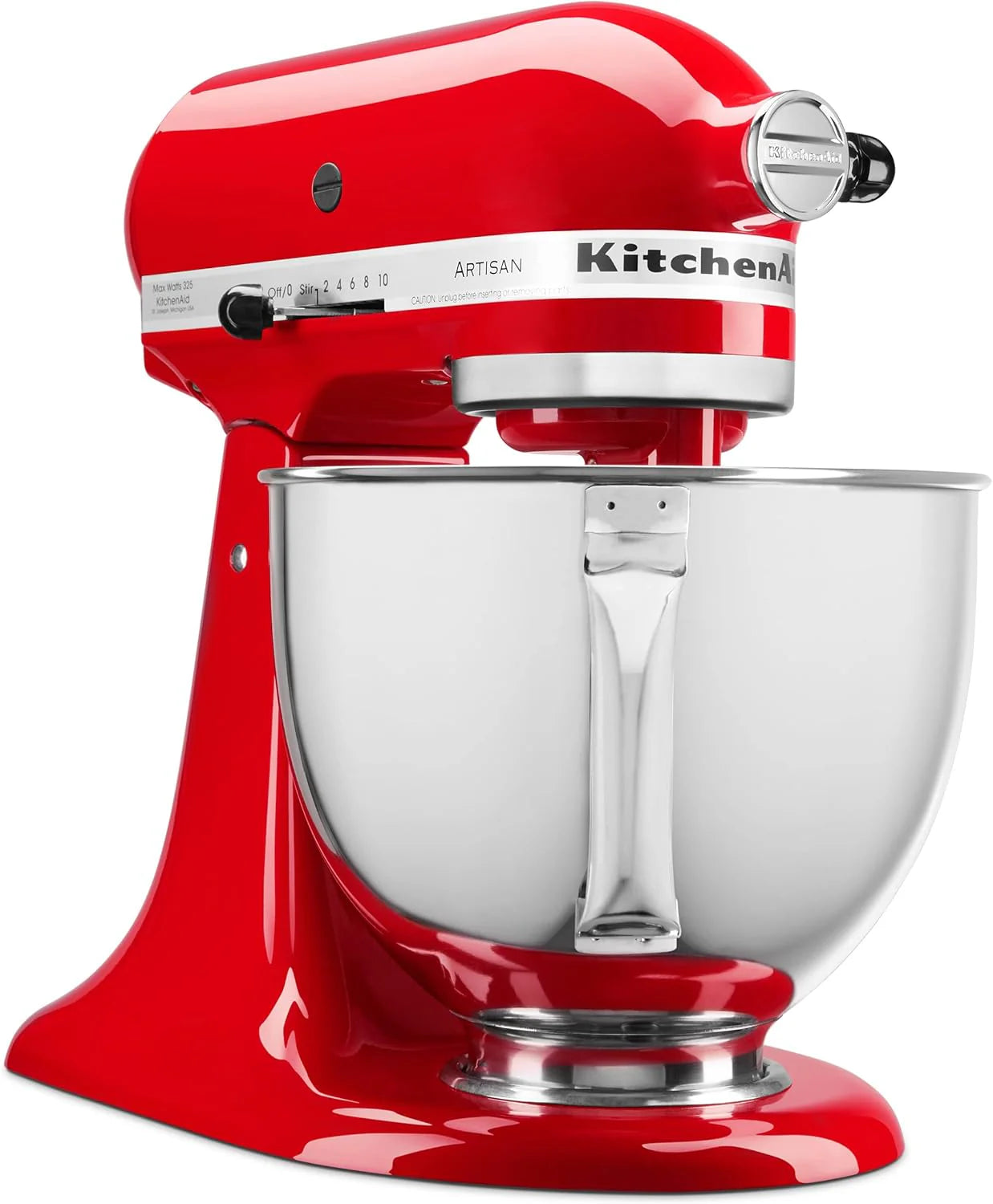 KitchenAid Artisan 5-Quart Tilt-Head Stand Mixer with Pour Flap