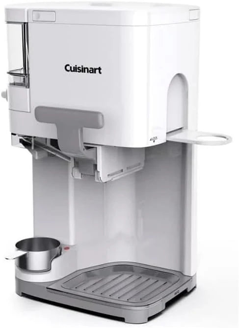 Cuisinart Soft Serve Ice Cream Machine- Mix It In Ice Cream Maker for Frozen Yogurt, Sorbet, Gelato, Drinks 1.5 Quart, White, ICE-48