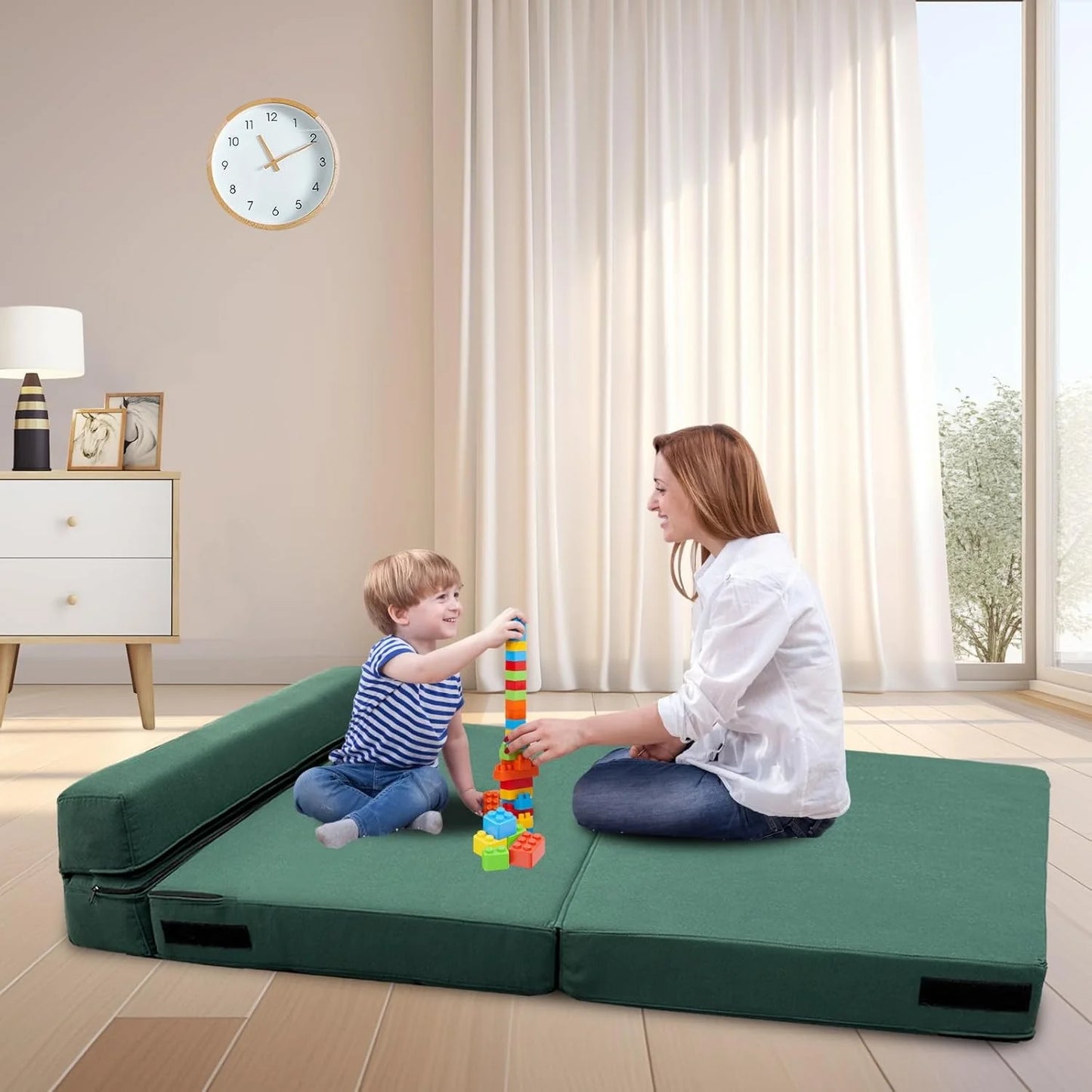 60 inch pull out sofa bed, memory foam sofa with 2 pillows, futon bed, guest bed and pull out sofa,