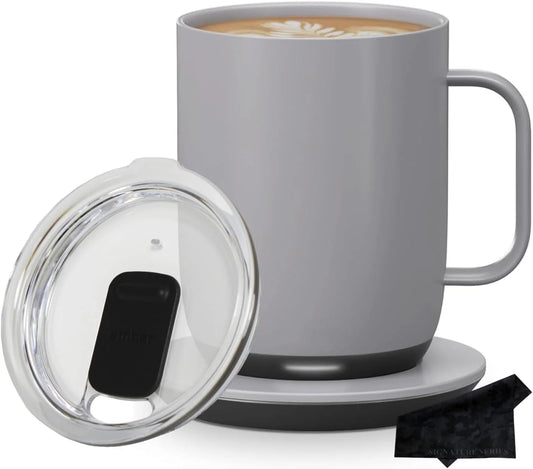 Temperature Control Smart Mug 2, 14 oz | App Controlled Heated Coffee Cup