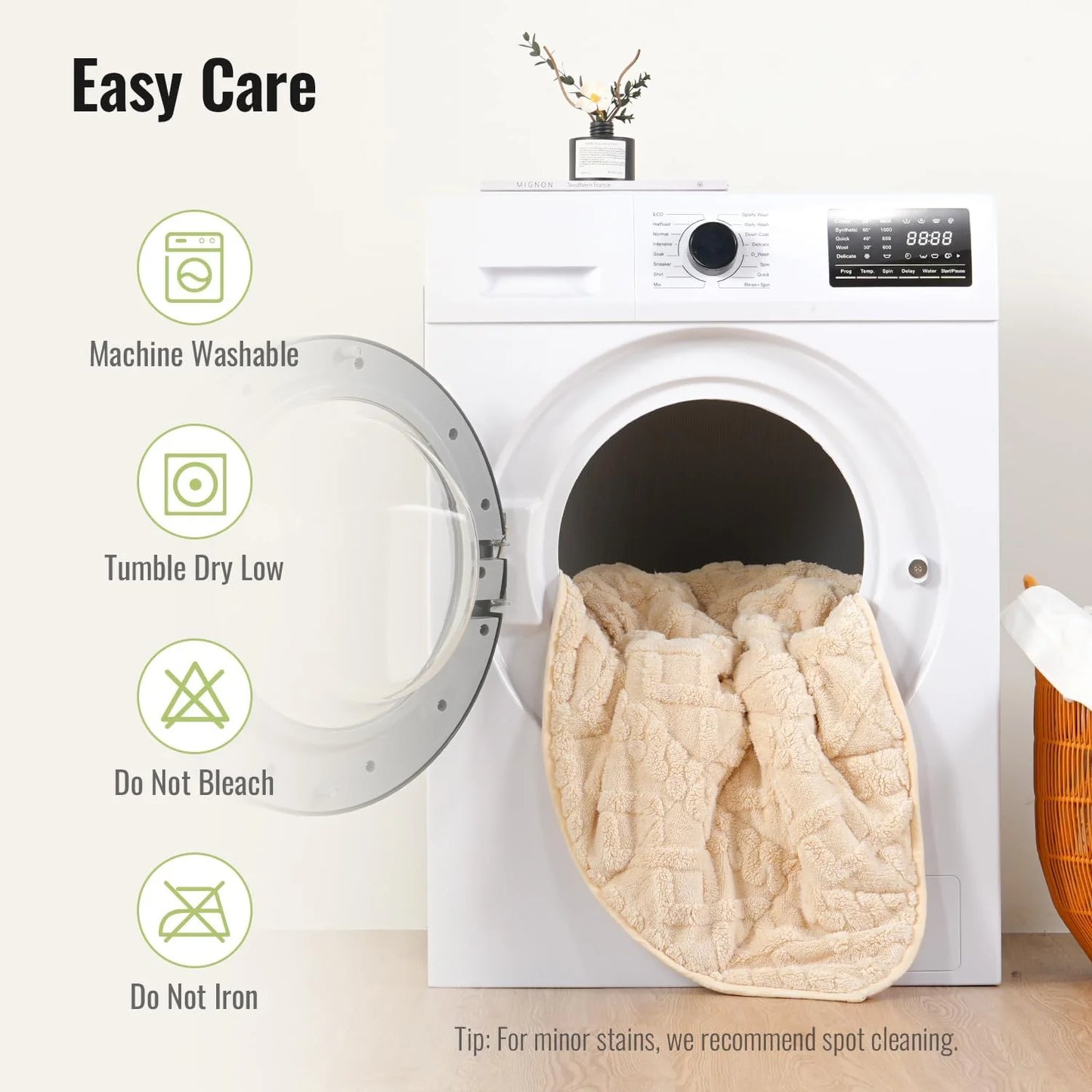 Weighted Blanket for Adults Queen Size 15lbs 60x80 inches