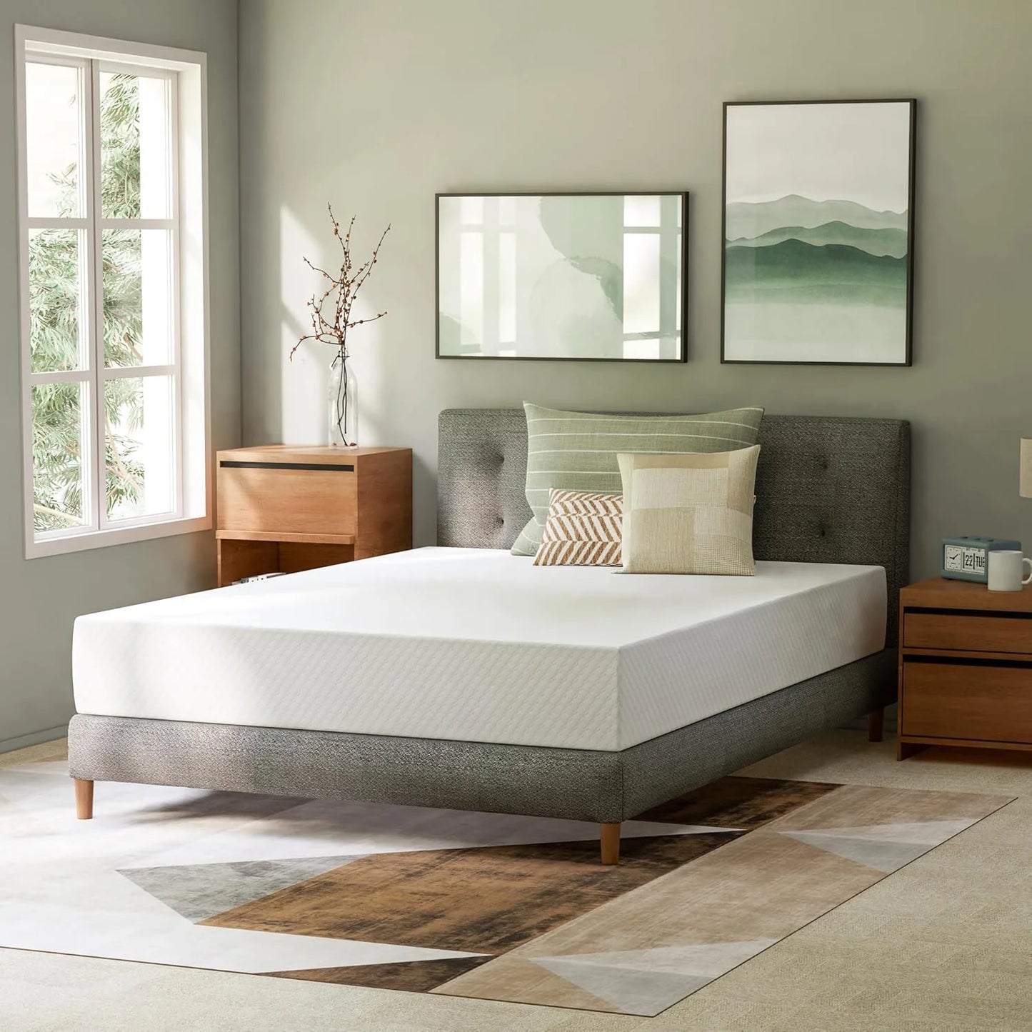 GAESTE 8-inch Fully Cooling Gel Memory Foam Mattress Mattress-in-a-Box