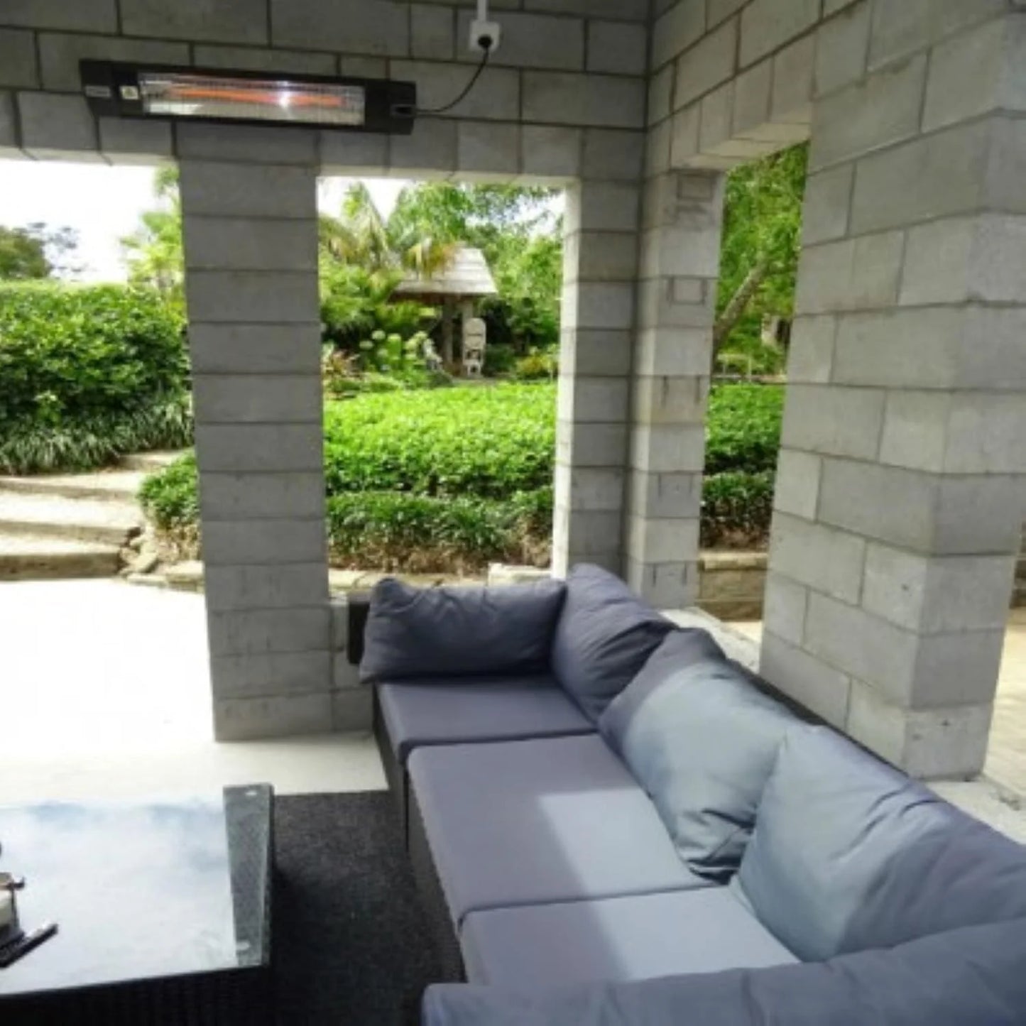 Smart greenhouse heater with built-in temperature control and digital thermostat