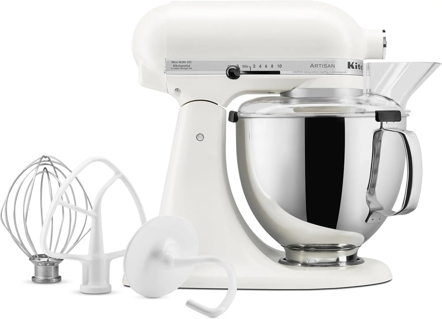 KitchenAid Artisan 5-Quart Tilt-Head Stand Mixer with Pour Flap