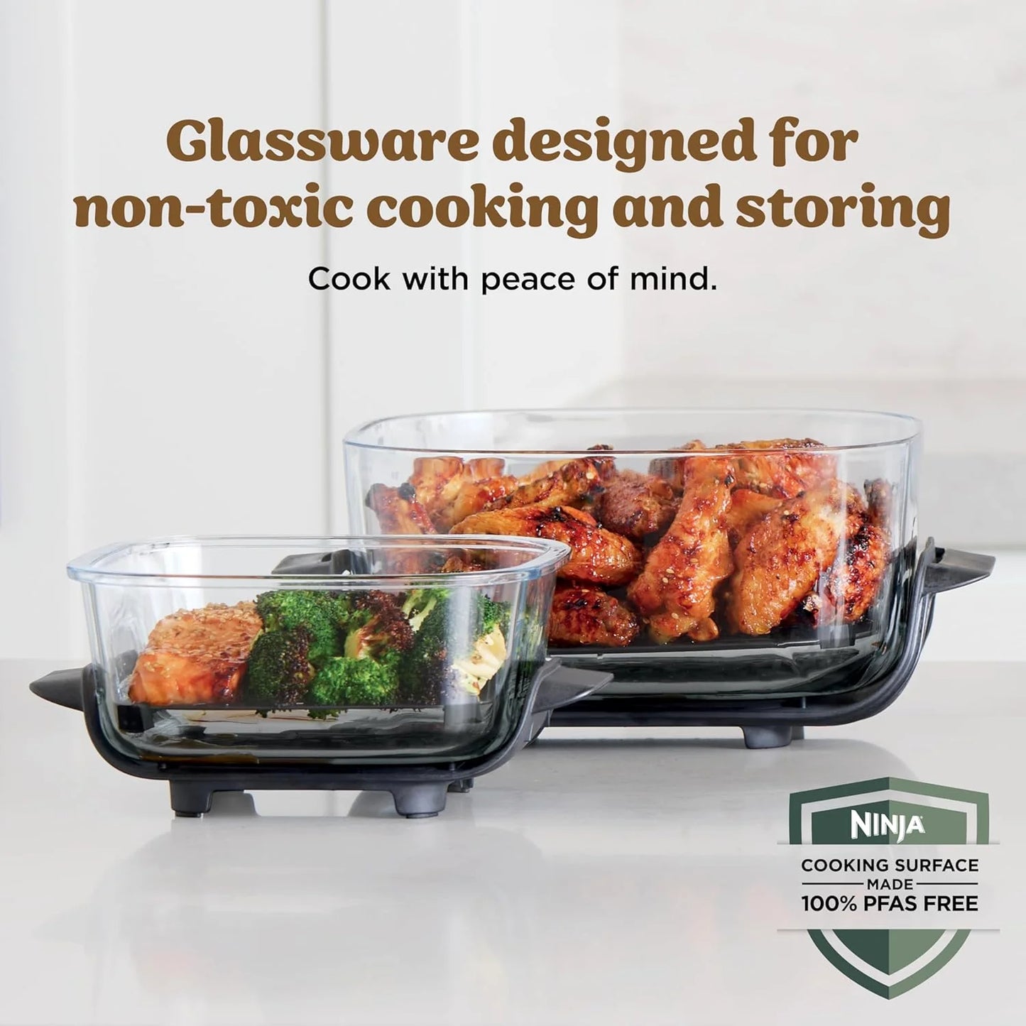 Crispi Air Fryer Microwave Freezer & Dishwasher Safe