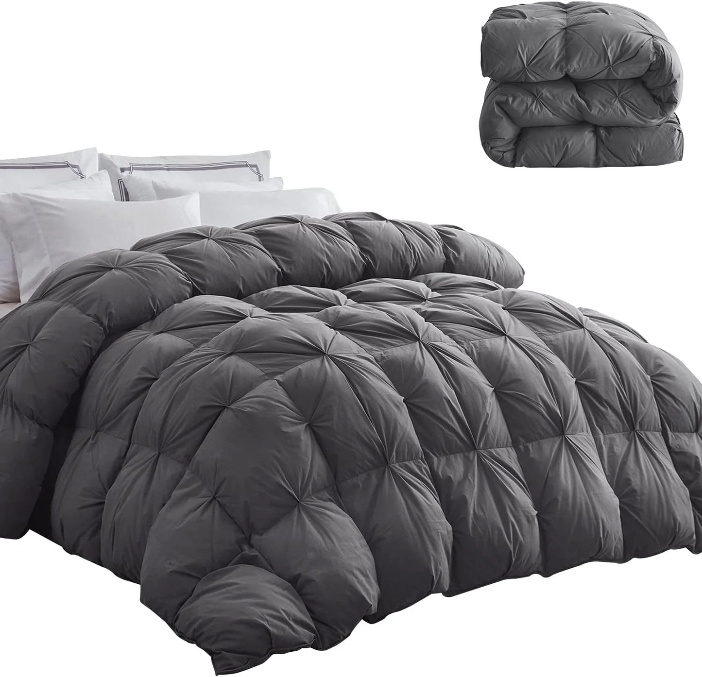 Premium Down Comforter 3D Baffle Box Design