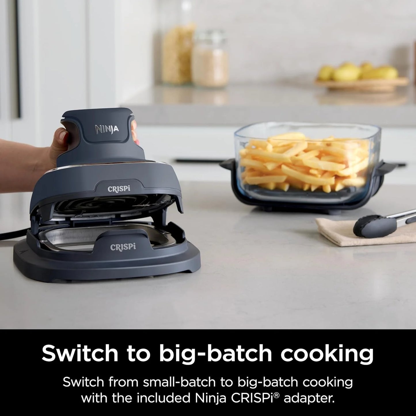 Crispi Air Fryer Microwave Freezer & Dishwasher Safe