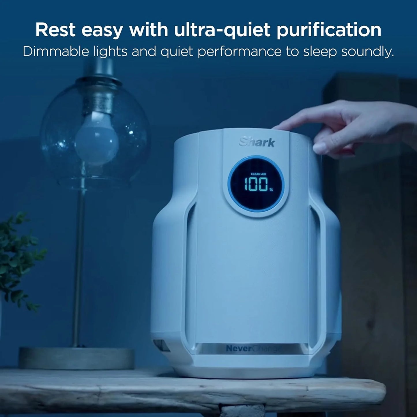 Air Purifier Compact Pro with Long-lasting HEPA Exceeding Filtration, For Pet Dander, Dust, Smoke, Allergens, Up to 250 sq. ft.