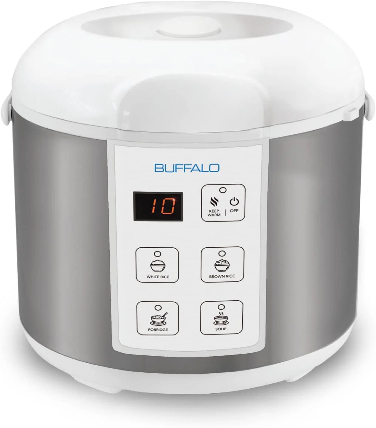 Buffalo Classic Rice Cooker with Composite Stainless Steel Inner Pot - Rice Cookers