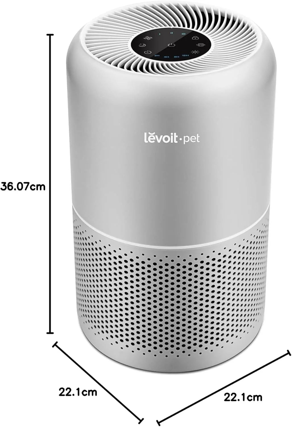 Air Purifier for Bedroom Allergies and Pet Hair, 56W High Torque Motor